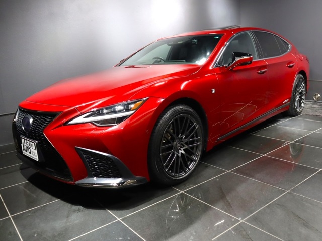 Lexus LS F Sport Red 2021′ CATOC