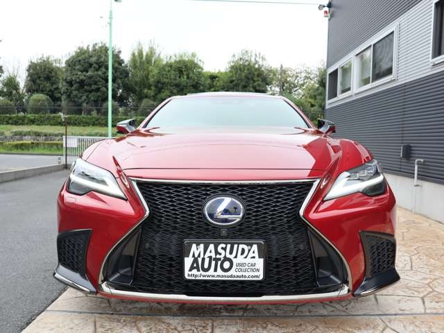 Lexus LS F Sport Red 2021′ CATOC