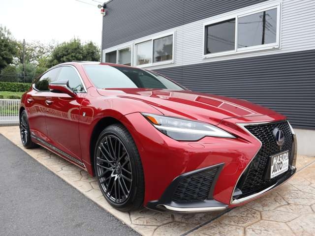 Lexus LS F Sport Red 2021′ CATOC