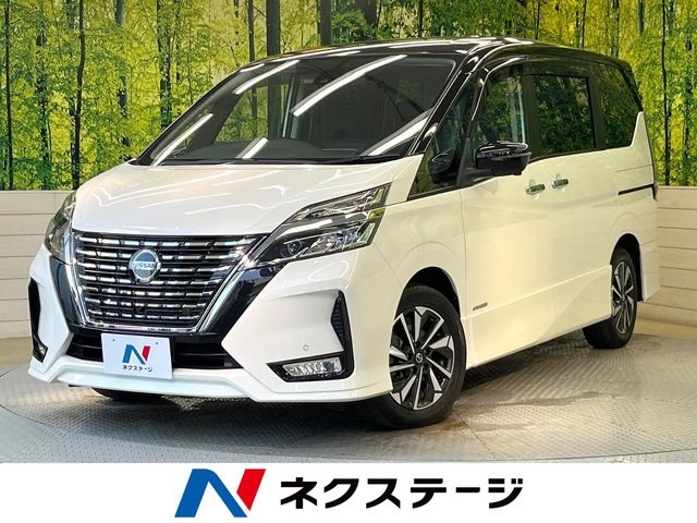 NISSAN Serena Highway Star V White/Black 2020′ CAUS7