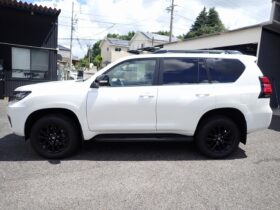 
									TOYOTA Land Cruiser Prado TX L Packet Matte Black Ed Pearl White 2023′ CCQXI full								