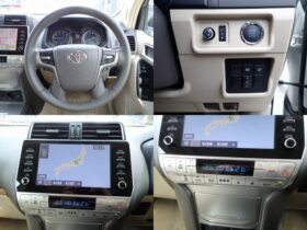 
									TOYOTA Land Cruiser Prado TX L Packet Matte Black Ed Pearl White 2023′ CCQXI full								