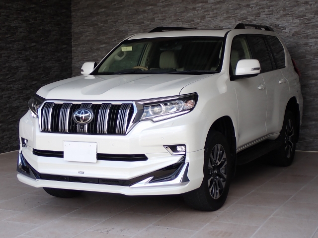 TOYOTA Land Cruiser Prado TX L Package Sunroof 7 Seater Pearl White 2021′ CCQXV