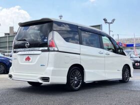 
									NISSAN Serena Autech Sport Specs Pearl White 2018′ CF85S full								