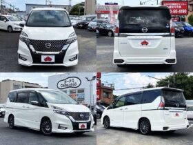 
									NISSAN Serena Autech Sport Specs Pearl White 2018′ CF85S full								