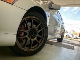 
									MITSUBISHI Lancer Evolution Wagon GT-A Silver 2006′ CHAZU full								