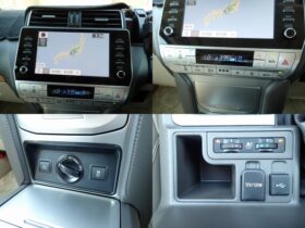 
									TOYOTA Land Cruiser Prado TX L Packet Matte Black Ed Pearl White 2023′ CJ6DR full								