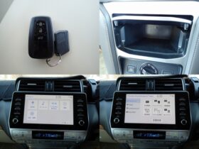 
									TOYOTA Land Cruiser Prado TX L Packet Matte Black Ed Pearl White 2023′ CJ6DR full								
