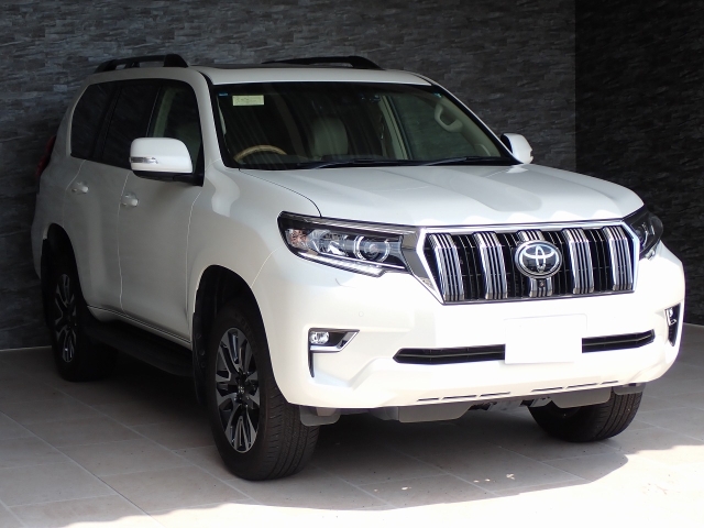 TOYOTA Land Cruiser Prado TX L Package Sunroof 7 Seater Pearl White 2021′ CJ6E3