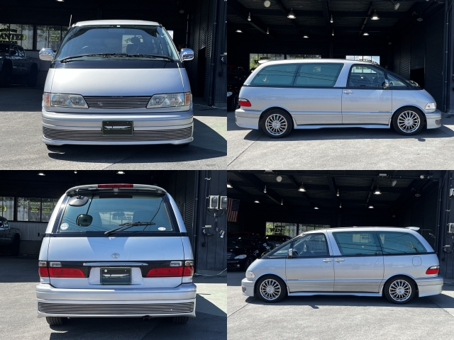 TOYOTA Estima V American Billet Ver Silver 1999′ CLBGM