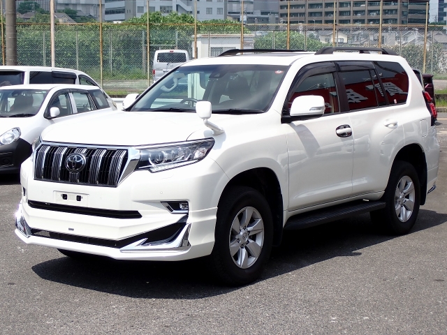 TOYOTA Land Cruiser Prado TX Sunroof 7 Seater Pearl White 2020′ CPLZF