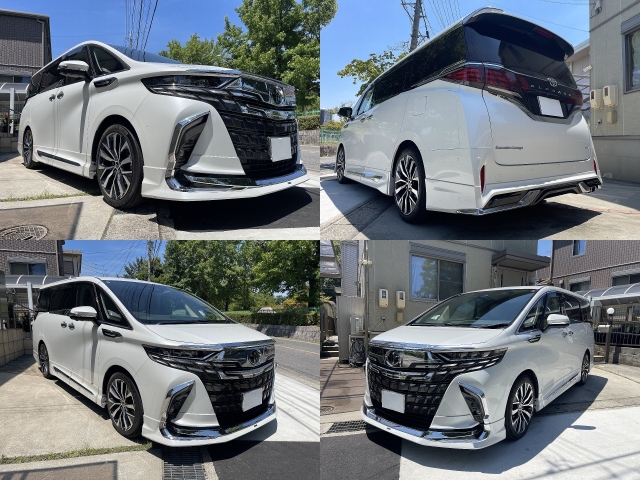 TOYOTA Alphard Executive Lounge Pearl White 2023′ CS3XO