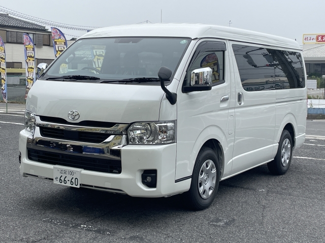 TOYOTA Hiace Van Wide Super GL Dark Prime L Middle R Pearl White 2025′ CUJ8K