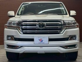 
									TOYOTA Land Cruiser Wagon ZX Pearl White 2018′ D0JRC full								