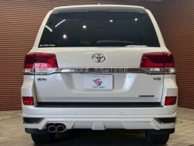 
									TOYOTA Land Cruiser Wagon ZX Pearl White 2018′ D0JRC full								