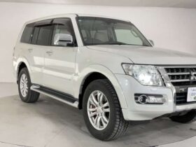
									MITSUBISHI Pajero Super Exceeded Pearl White 2014′ D0KO6 full								