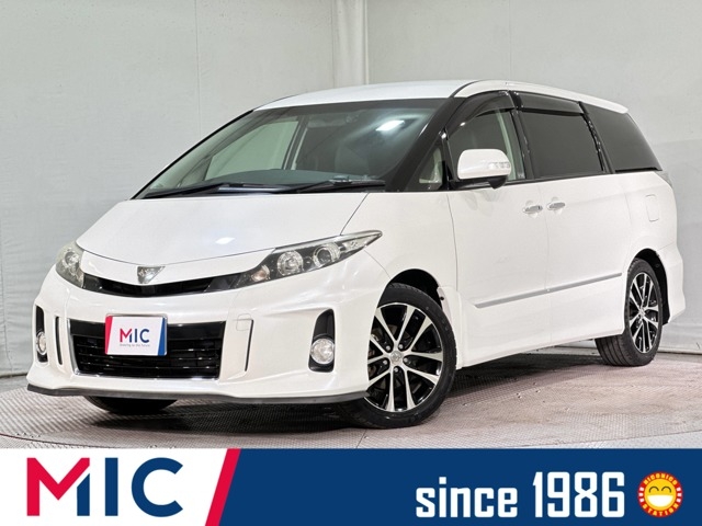 TOYOTA Estima Aeras Premium Edition Pearl White 2013′ D1E6T