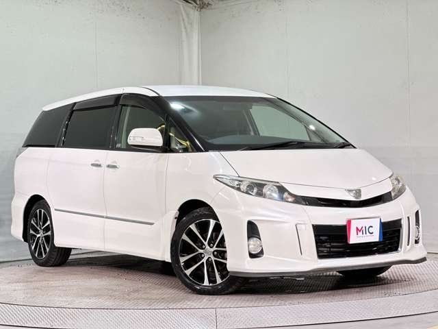 TOYOTA Estima Aeras Premium Edition Pearl White 2013′ D1E6T