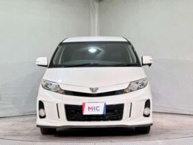 
									TOYOTA Estima Aeras Premium Edition Pearl White 2013′ D1E6T full								