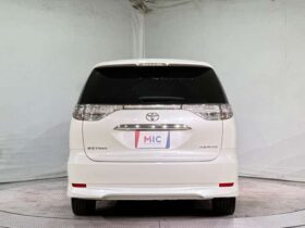 
									TOYOTA Estima Aeras Premium Edition Pearl White 2013′ D1E6T full								