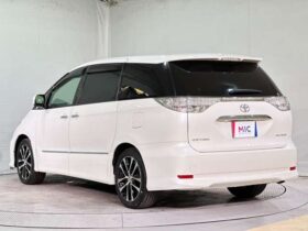 
									TOYOTA Estima Aeras Premium Edition Pearl White 2013′ D1E6T full								