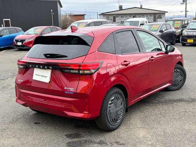 NISSAN Note X FOUR Red 2024′ D2QAM