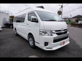 TOYOTA Hiace Wagon Grand Cabin Finetech Tourer 4 Pearl White 2025′ D4YFQ