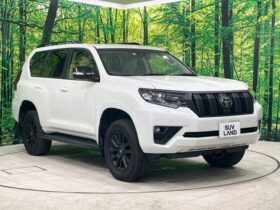 
									TOYOTA Land Cruiser Prado TX L Packet Matte Black Ed Pearl White 2023′ D711R full								
