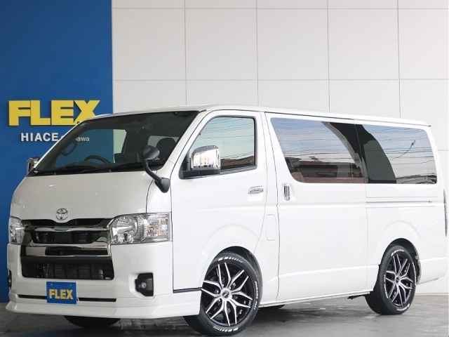 TOYOTA Hiace Van Super GL Dark Prime 2 Long Pearl White 2024′ D98CD