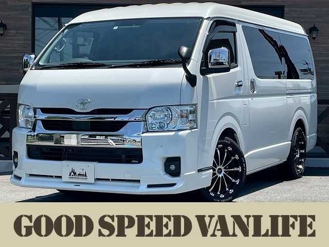 TOYOTA Hiace Wagon Wide GL Long Middle Roof Pearl White 2023′ DB9SF