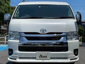 
									TOYOTA Hiace Wagon Wide GL Long Middle Roof Pearl White 2023′ DB9SF full								