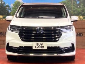 
									Honda Odyssey Absolute EX Pearl White 2021′ DDEM8 full								