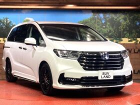 
									Honda Odyssey Absolute EX Pearl White 2021′ DDEM8 full								