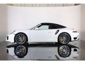 
									Porsche 911 Turbo S White 2014′ DFK5J full								