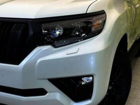 
									TOYOTA Land Cruiser Prado TX L Packet Matte Black Ed Pearl White 2023′ DHOUL full								