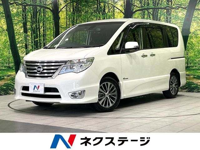 NISSAN Serena Highway S Advanced Safety Packet Pearl White 2015′ DO4M3