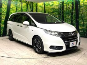 
									Honda Odyssey Absolute Honda Sensing Pearl White 2016′ DQ9KS full								