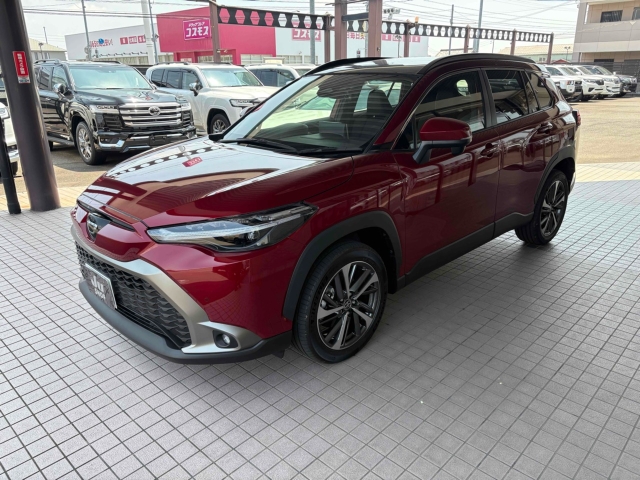 TOYOTA Corolla Cross Z Red 2024′ DUBV9