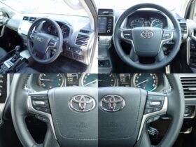 
									TOYOTA Land Cruiser Prado TX L Packet Matte Black Ed Pearl White 2023′ DUBZ7 full								