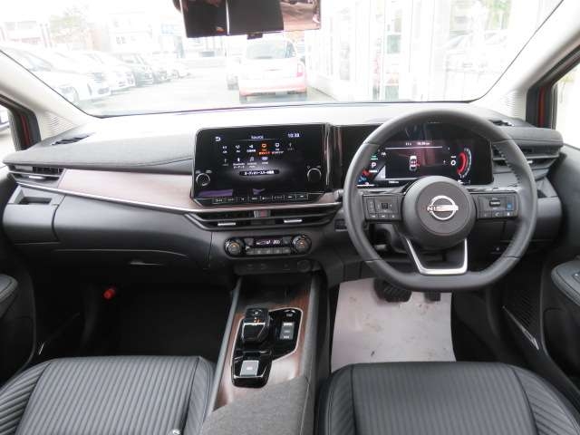 NISSAN AURA G FOUR Leather Edition Black/Red 2024′ DWQDC