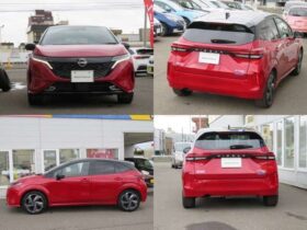 
									NISSAN AURA G FOUR Leather Edition Black/Red 2024′ DWQDC full								