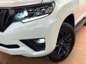 
									TOYOTA Land Cruiser Prado TX L Packet Matte Black Ed Pearl White 2023′ DYUPW full								