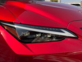 
									Lexus IS F Sports Red 2023′ DYVUE full								