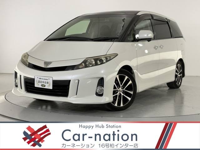 TOYOTA Estima Aeras Leather Package Pearl White 2012′ DYVYS