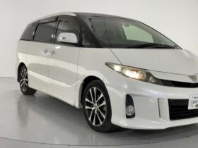 
									TOYOTA Estima Aeras Leather Package Pearl White 2012′ DYVYS full								