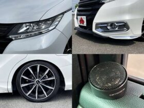 
									Honda Odyssey Absolute 20thAnv Pearl White 2015′ E5DT8 full								