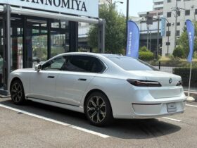 
									BMW 7 Series 740i Excellence Pearl White 2024′ EBH4P full								