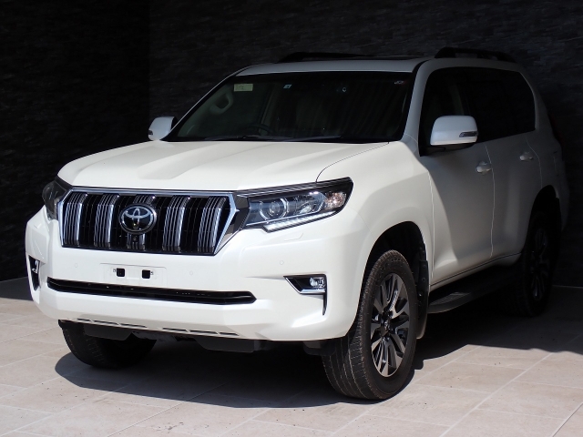 TOYOTA Land Cruiser Prado TX L Package Sunroof 7 Seater Pearl White 2022′ EBH7C