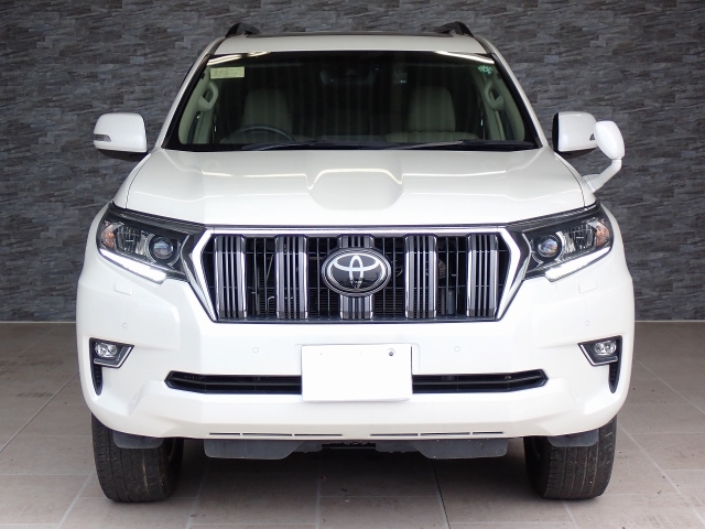 TOYOTA Land Cruiser Prado TX L Package Sunroof 7 Seater Pearl White 2021′ EBH7D