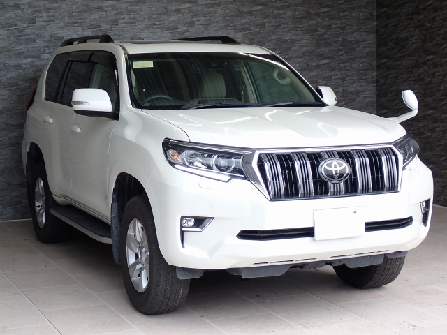 TOYOTA Land Cruiser Prado TX L Package Sunroof 7 Seater Pearl White 2021′ EBH7D